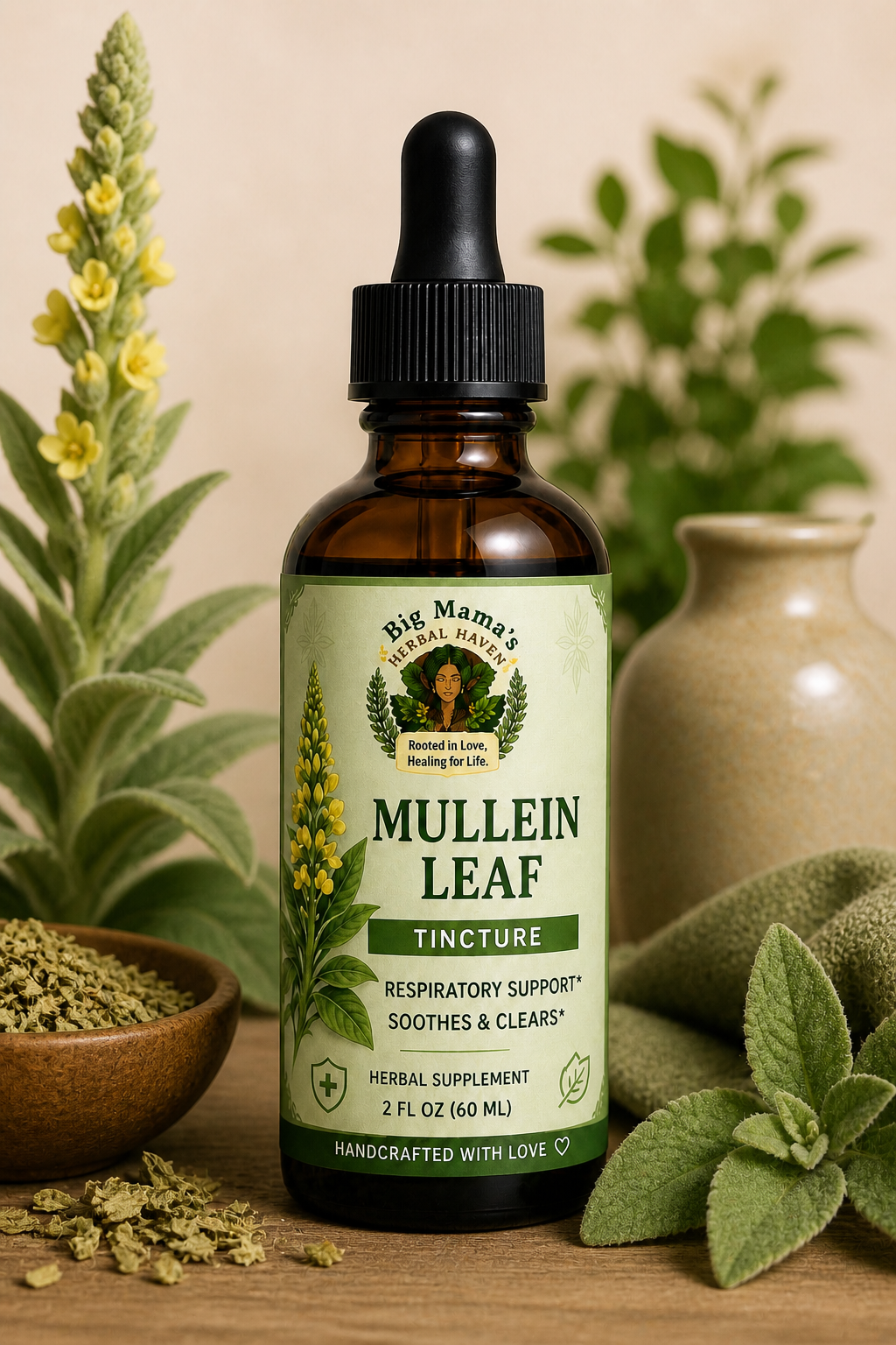 🌿 Mullein Leaf Tincture