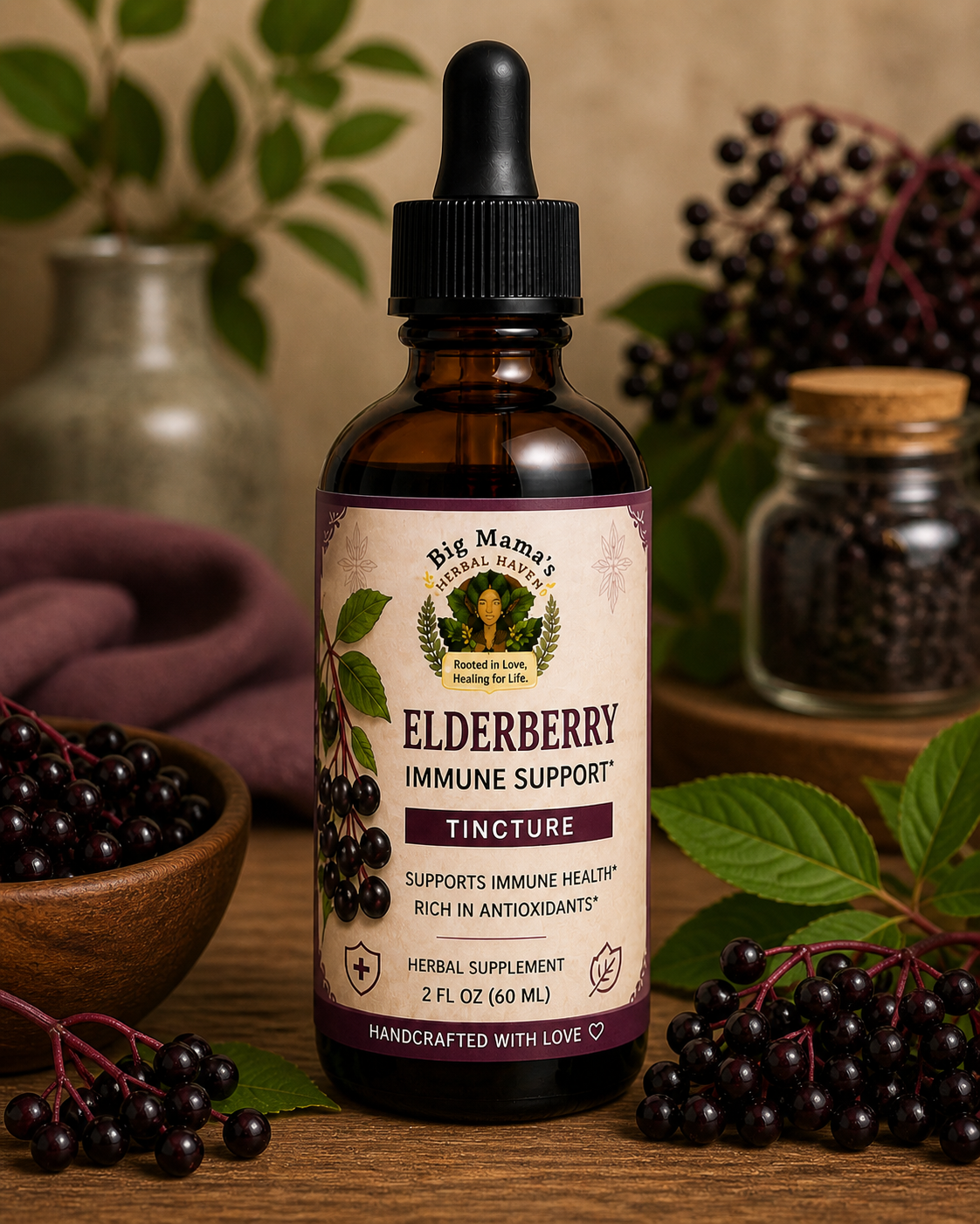 Elderberry Immune Support Tincture
